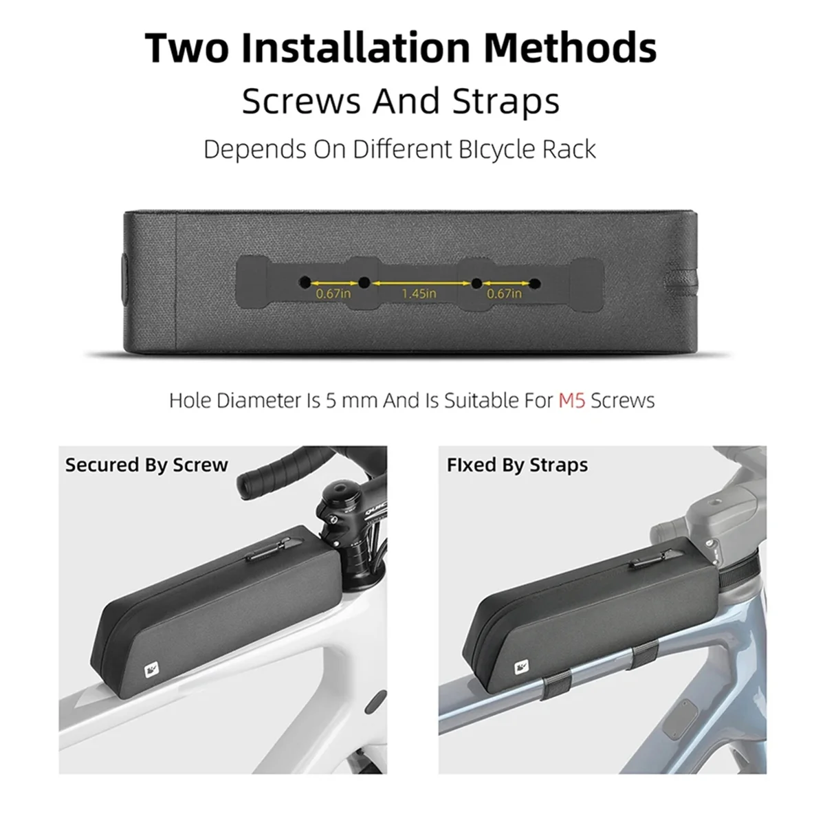 AERO – Sac de cadre vélo – Design aérodynamique & structure renforcée