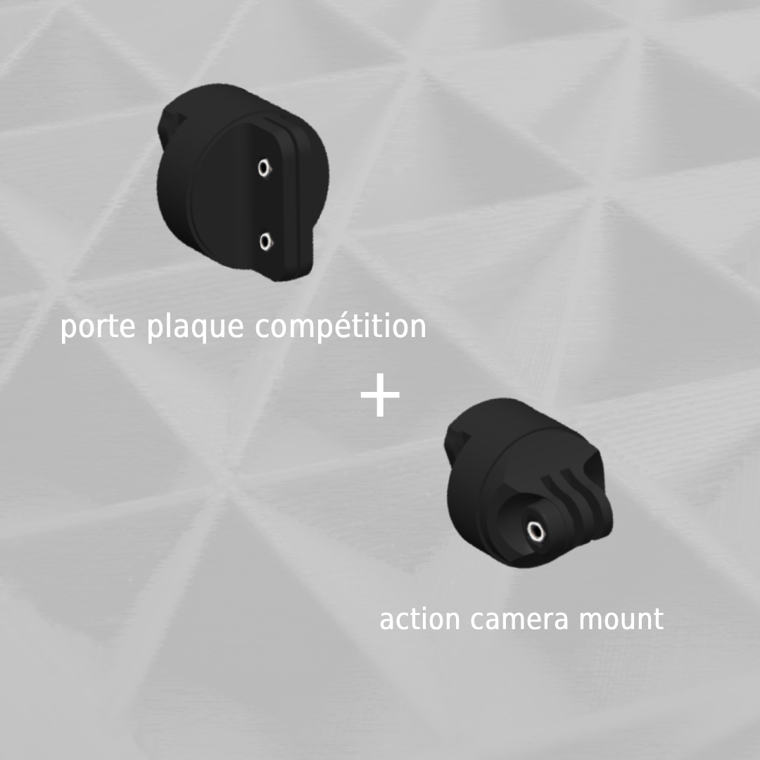 ADAPT - Tige de selle ronde 27.2mm - Support de Feu & Radar