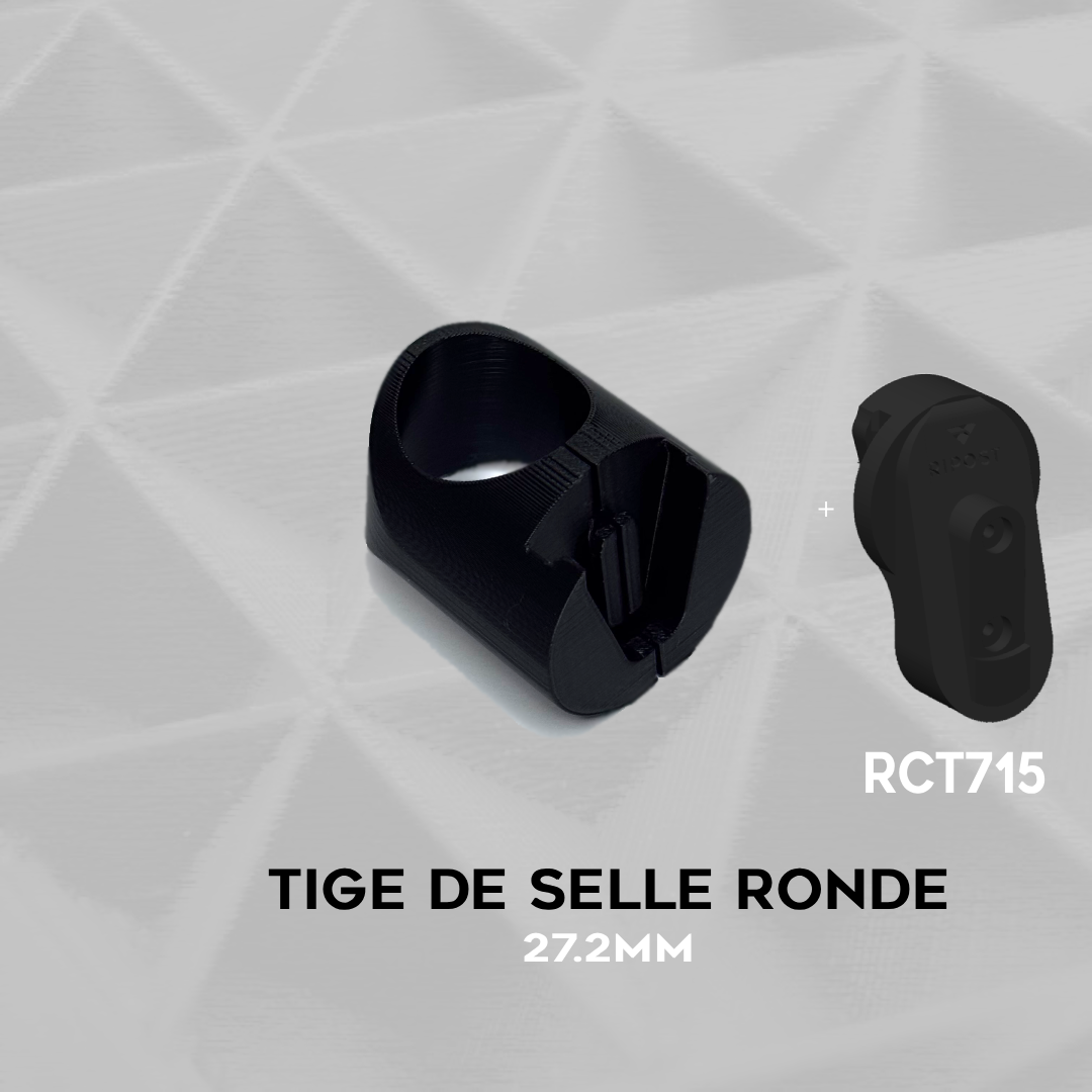 ADAPT - Tige de selle ronde 27.2mm - Support de Feu & Radar