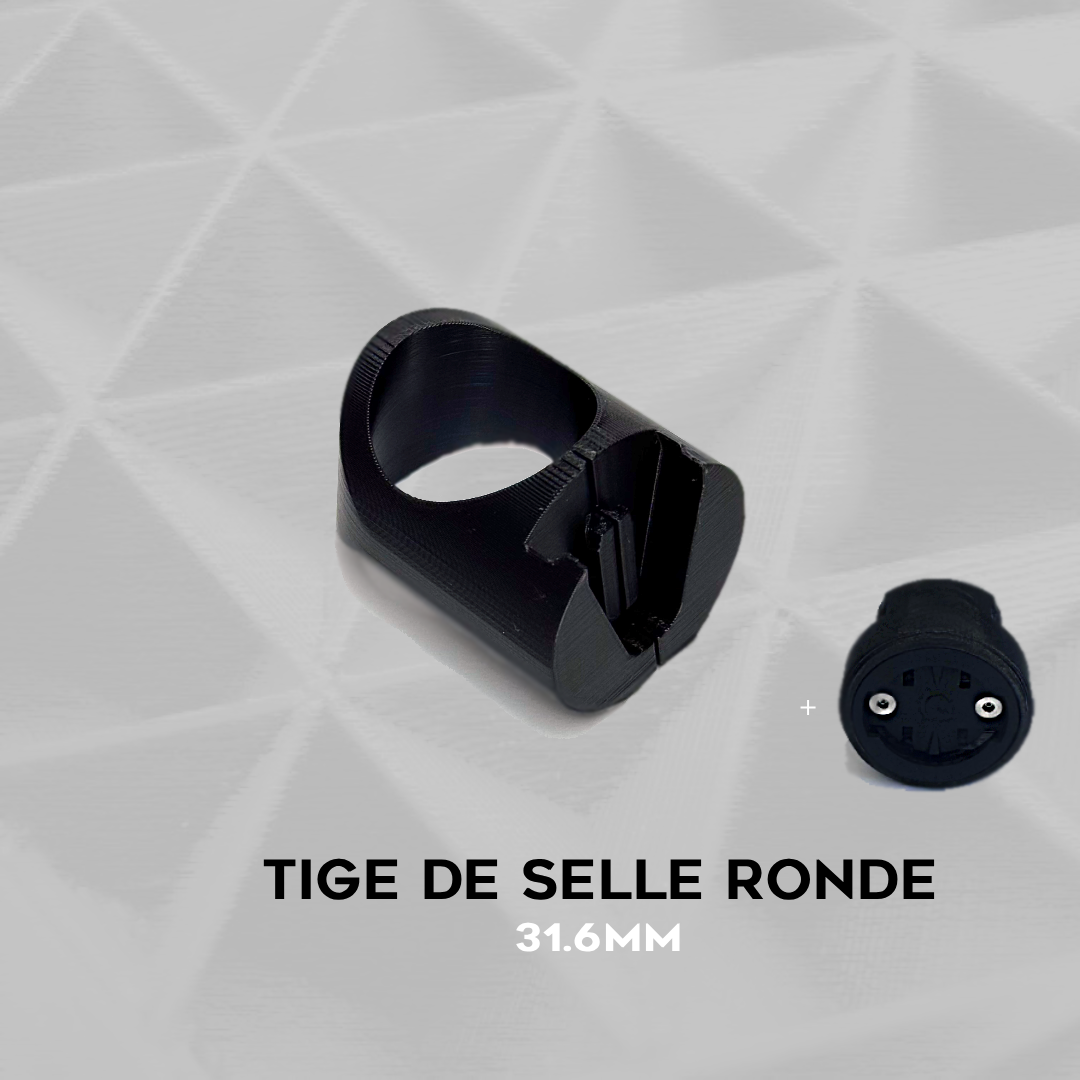 ADAPT - Tige de selle ronde 31,6mm - Support de Feu & Radar