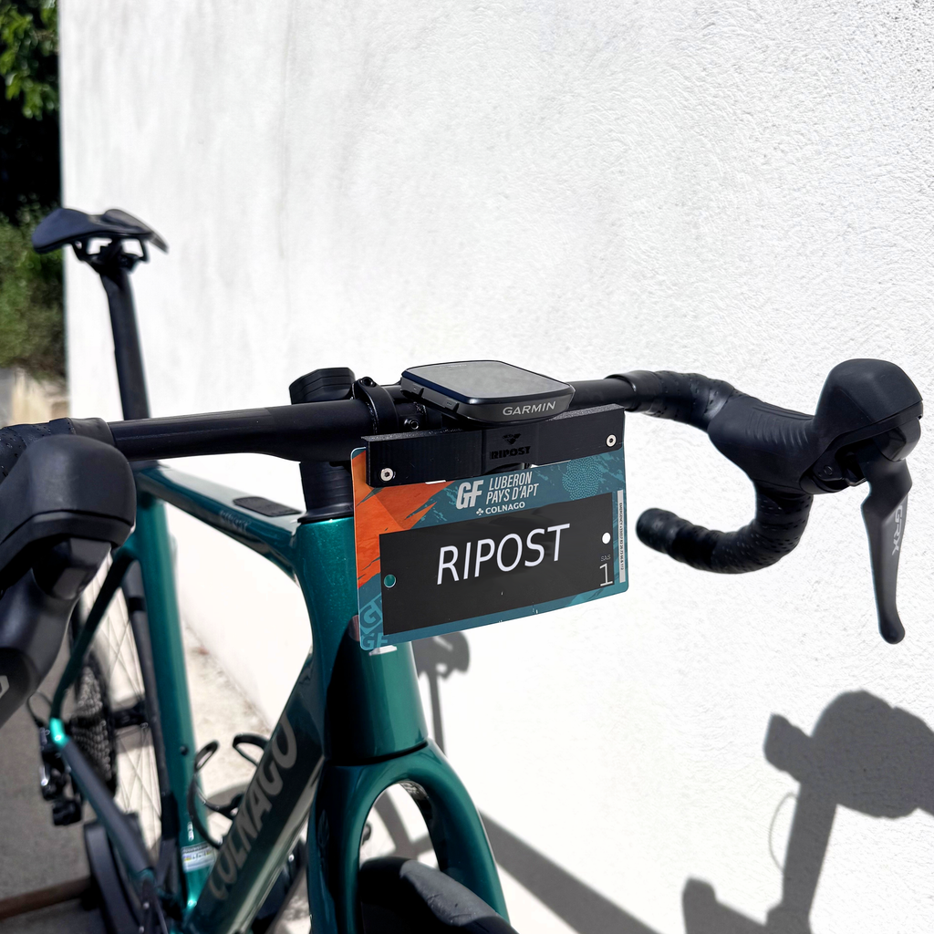 FRONTPLATE - Support de plaque avant pour vélo de course