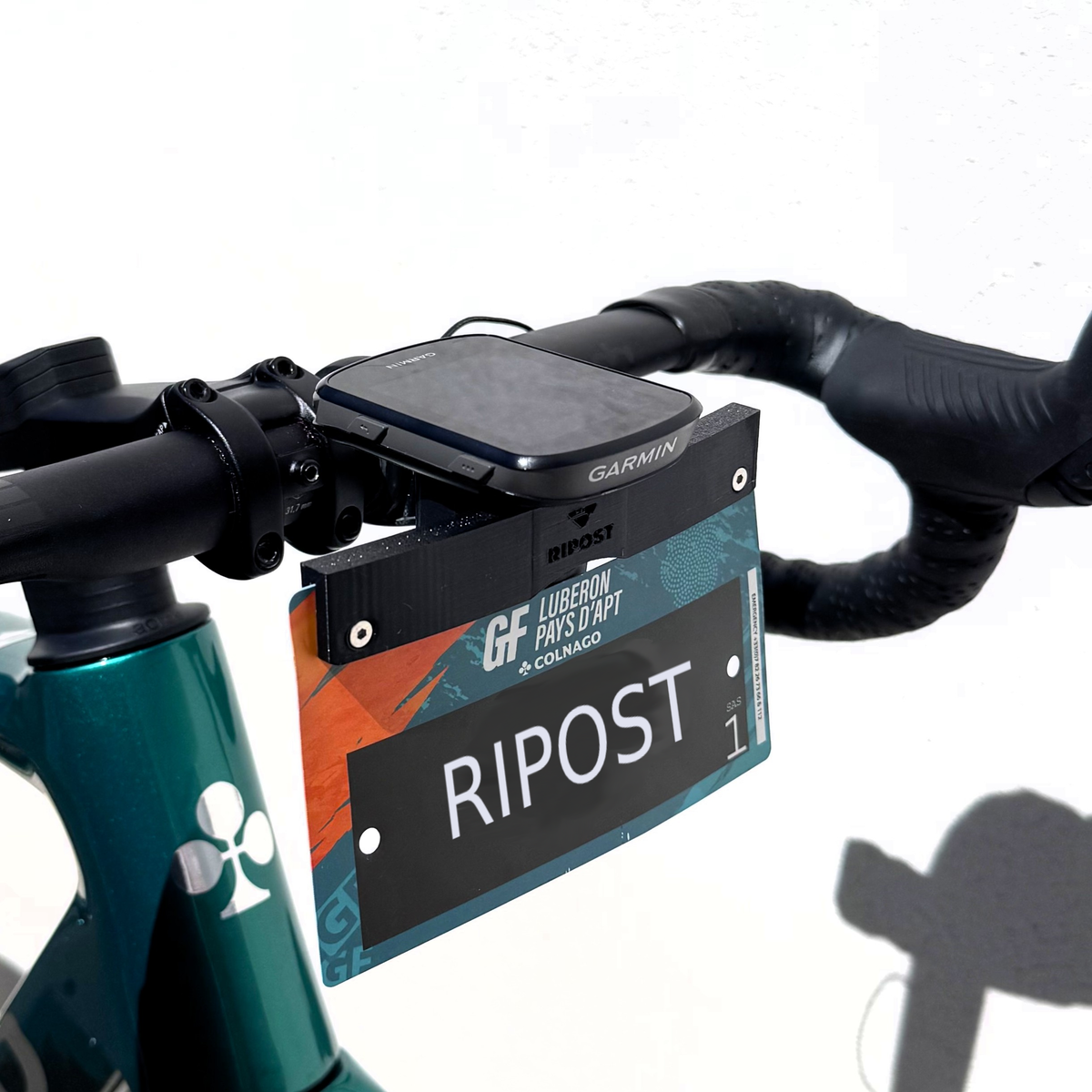 FRONTPLATE - Support de plaque avant pour vélo de course
